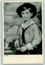 Junge Kupfer Kunstdruck Sammlung Primus Nr.4739 Max, Corneille Künstlerkarte