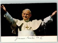 Johannes Paulus PP II Papst Foto AK