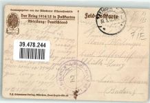 68420 Eguisheim Egisheim 1917 Gebrauchsspuren ^die Pfalz