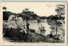56610 Arradon - le Golfe du Morbihan vu de Moreac