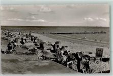 25938 W2270 Wyk auf Föhr - Südstrand Strandkörbe