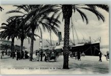 20000 Ajaccio - Place des Palmiers et le Port Dampfer