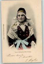 Bethmale Trachten Frankreich 1903
