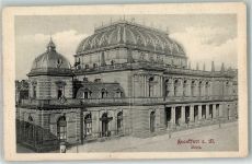 W6000 Frankfurt am Main Renaissance Kuppelbau Litfaßsäule Börse