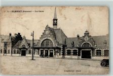 80300 Albert Gebrauchsspuren Bahnhof Oldtimer