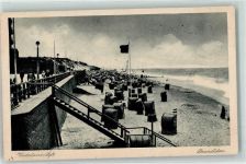 25980 W2280 Westerland - Strand Promenade Strandkörbe