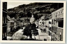 9853 Gmünd Foto AK Hauptplatz mit Stadtturm