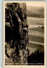 Paffenstein Bergsteiger Foto AK