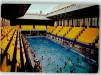 Tourcoing Städtisches Schwimmbad Schwimmen Foto AK