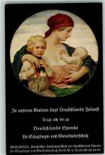 Mutter mit Kind Deutschlands Spende Säuglingsfürsorge