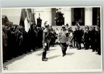 Frankreich Maurice Balfourier Fahnen General Foto AK