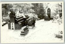 08344 O9431 Waschleithe - Fichtelberghaus Wetterwarte Winter Miniatur