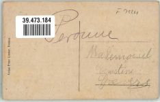 71260 Peronne - Ruinen Zerstörung Krieg Häuser Ort handschriftlich