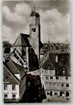 87700 W8940 Memmingen Foto AK St Martinskirche