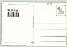 87700 W8940 Memmingen Foto AK St Martinskirche