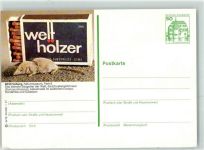 W8630 Coburg Streichhölzer Etruskerspitzmaus Naturmuseum Ganzsache