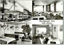 38855 O3700 Wernigerode Foto AK Cafe Diana