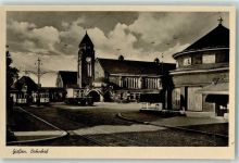 35390 W6300 Gießen , Lahn - Bahnhof Cafe Schwarz Straßenbahn