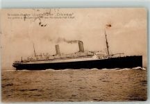 Norddeutscher Lloyd Dampfer Columbus