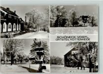 08261 O9651 Kottenheide Winter Ortsteil von Schöneck im Schnee