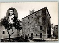 20000 Ajaccio Foto AK La maison de Napoleon Fahne