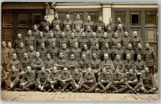 Gruppenfoto Soldaten Uniform Militär Frankreich