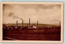 Hütte Fabrikanlage Schornsteine