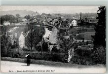 64000 Pau - Boul des Pyrenees et avenue Leon Say Kirche Fabrik Mann