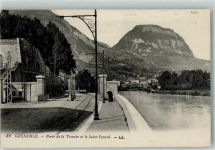 38000 Grenoble - Porte de la Tronche et le Saint Eynard