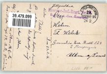 68100 Mulhouse Mülhausen 1916 - Eingang zur Stadt Straßenbahn