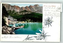 82491 W8104 Eibsee 1901 Künstlerkarte Hotel