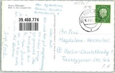 34346 W3510 Hann. Münden - Lange Straße Fachwerkhäuser Drogerie