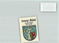 06869 O4522 Coswig , Anh Vignette Stadtwappen Kaffee Hag Nr.4