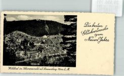 75323 W7547 Bad Wildbad im Schwarzwald Gebrauchsspuren Mini Ak