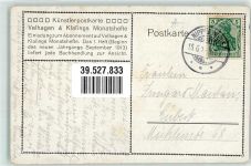 sign. Eichler Max Reinhold Rosen auf Mamor Blumenvase 1914 Künstlerkarte