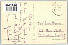 18375 O2383 Ostseebad Prerow - Landungssteeg Segelboot