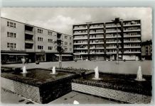 42579 W5628 Heiligenhaus b Velbert - Kirchplatz Springbrunnen Hochhaus