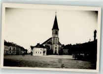 Osecná Oschitz Foto AK Kirche