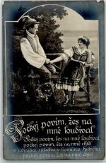 Prag Praha Foto AK Tracht