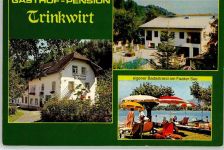9580 Drobollach am Faaker See - Gasthaus Pension Trinkwirt Bogenfeld nur Scan beschnitten