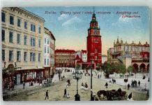 Krakau Kraków - Hauptring Rathausturm