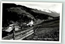 6313 Auffach Foto AK mit Kath. Pfarrkirche hl. Nepomuk