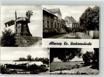 17375 O2111 Altwarp - Dorfstraße Mühle Am kleinen Haff