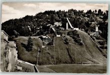 82467 W8100 Garmisch-Partenkirchen Foto AK Olympiaskistadion