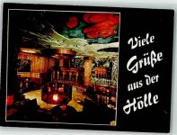 88239 W7988 Wangen im Allgäu Werbe AK Cafe Tanzlokal Hölle