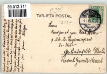37213 W3430 Witzenhausen 1907 - Stadtplatz Humboldt Ort lt. Stempel