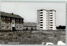 33602 W4800 Senne Gebrauchsspuren Hochhaus Privatfoto keine AK Ort handschriftlich