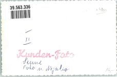 33602 W4800 Senne Gebrauchsspuren Hochhaus Privatfoto keine AK Ort handschriftlich