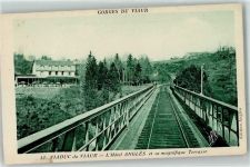 12800 Tauriac-de-Naucelle - l`Hotel Angles Viaur-Eisenbahnviadukt