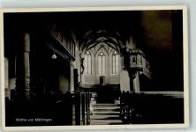 75378 W7263 Möttlingen , Württ 1933 Foto AK Inneres der Kirche